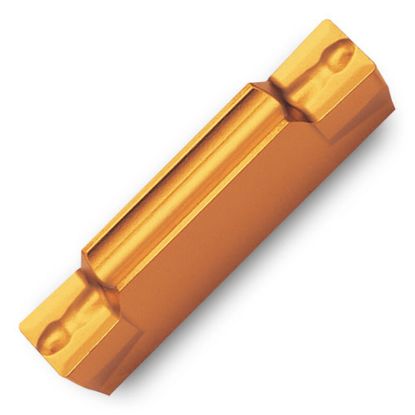 Picture of INGERSOLL TDT9.52E-1.20 TT9080 Grooving Insert 0.375 Wide 0.047 Corner Radius TiAIN + TiN