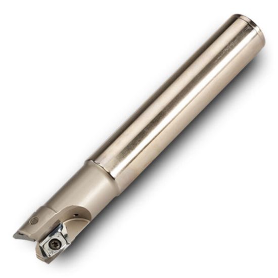 Picture of INGERSOLL 1AX2K-10022S1R01 Milling Cutter 90.0° 1.000 Cylindrical 1.0000 2 Flute Coolant 0.63 Max DOC 7.000 OAL