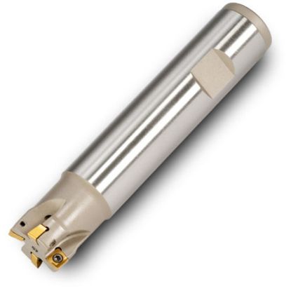 Picture of INGERSOLL 1TJ1C-0701284R01 Milling Cutter 90.0°, Back Draft 0.750 Weldon 0.7500 4 Flute Coolant 0.18 Max DOC 3.250 OAL