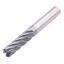 Picture of ICE 482-750-7-030R DIA 3/4 SH 0.7500 LOC 2.50 OAL 5.00 End Mill Standard Flute Variable Helix Carbide ALL4 Single End Corner Radius 0.0300 0.76MM Black