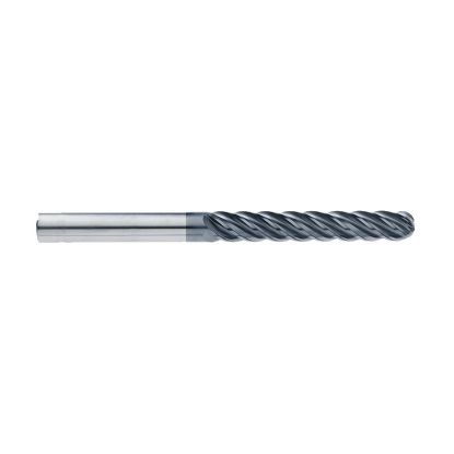 Picture of IMCO 65410 DIA 5/8 SH 0.6250 LOC 3.2500 OAL 6.00 End Mill Standard Flute Standard Helix Carbide AlCrN Single End Ball Nose enDURO Mill