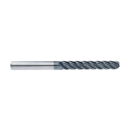 Picture of IMCO 65410 DIA 5/8 SH 0.6250 LOC 3.2500 OAL 6.00 End Mill Standard Flute Standard Helix Carbide AlCrN Single End Ball Nose enDURO Mill
