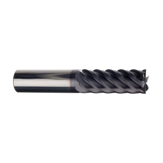 Picture of IMCO 62788 DIA 5/8 SH 0.6250 LOC 1.6250 OAL 3.50 End Mill Carbide TiAlN Single End Square Sharp Omega-6 Mill