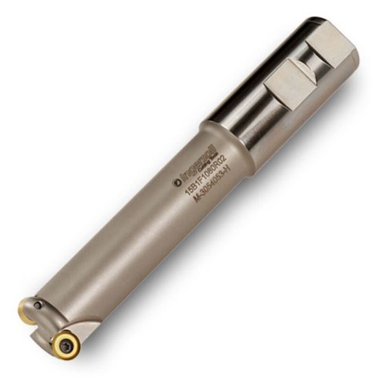 Picture of INGERSOLL 15B1F-1003780R01 Milling Cutter Button Cutter 1.000 Cylindrical 1.0000 2 Flute Coolant 0.18 Max DOC 6.000 OAL