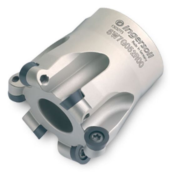 Picture of INGERSOLL 5W7K-40R01 Milling Cutter Button Cutter 4.000 Shell Arbor 1.2500 7 Flute 0.315 Max DOC 2.000 OAL