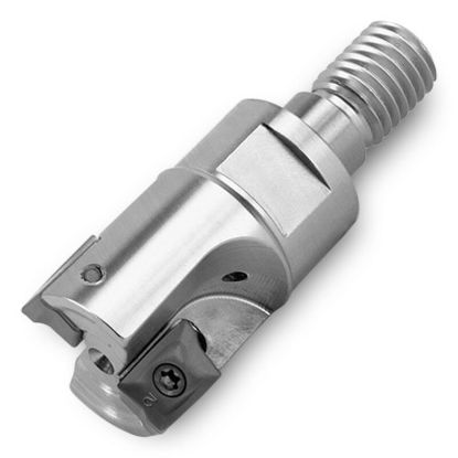Picture of INGERSOLL 12J1X-10015X7R01 Milling Cutter 90.0° 1.000 Screw M12 3 Flute Coolant 0.49 Max DOC