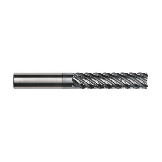 Picture of IMCO 66519 DIA 3/4 SH 0.7500 LOC 2.3750 OAL 5.00 End Mill Standard Flute Standard Helix Carbide AlCrN Single End Corner Radius 0.0300 0.76MM enDURO Mill