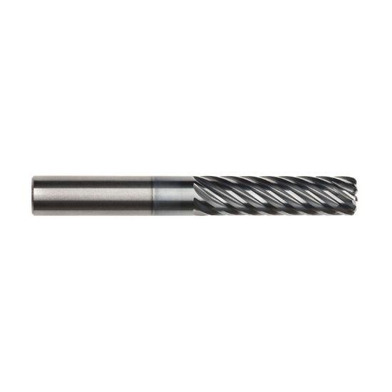 Picture of IMCO 63985 DIA 1 SH 1.00 LOC 3.50 OAL 6.50 End Mill Standard Flute Standard Helix Carbide AlCrN Single End Corner Radius 0.0300 0.76MM Pow-R-Path Mill