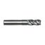 Picture of IMCO 67025 DIA 6MM SH 0.2362 LOC 0.5118 OAL 2.2441 End Mill Standard Flute Variable Helix Carbide AlCrN Single End Corner Radius 0.0394 1.00MM Pow-R-Feed Mill