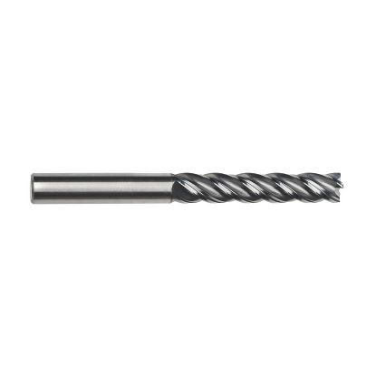 Picture of IMCO 67258 DIA 1/2 SH 0.50 LOC 2.6250 OAL 5.00 End Mill Standard Flute Variable Helix Carbide AlCrN Single End Square Sharp Pow-R-Feed Mill