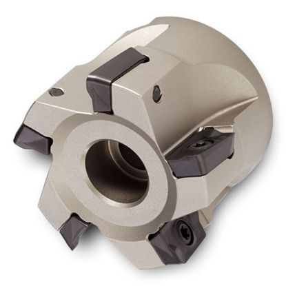 Picture of INGERSOLL 2J1B-20R01 Milling Cutter 90.0° 2.000 Shell Arbor 0.7500 5 Flute 0.6 Max DOC 1.570 OAL