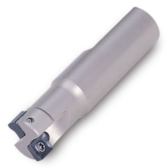 Picture of INGERSOLL 12J1M-0300778R01 Milling Cutter 90.0° 0.375 Cylindrical 0.5000 1 Flute 0.3 Max DOC 2.500 OAL