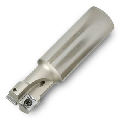 Picture of INGERSOLL 15U1G-1202281R01 Milling Cutter 90.0° 1.250 Cylindrical 1.2500 3 Flute Coolant 0.41 Max DOC 4.500 OAL