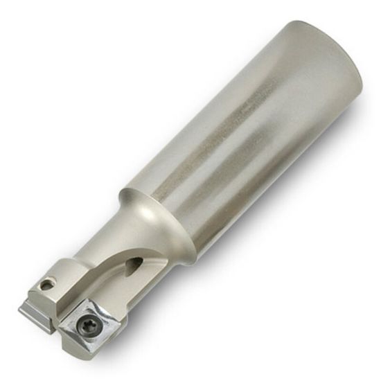 Picture of INGERSOLL 15U1G-1202281R01 Milling Cutter 90.0° 1.250 Cylindrical 1.2500 3 Flute Coolant 0.41 Max DOC 4.500 OAL