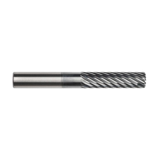 Picture of IMCO 64297 DIA 3/4 SH 0.7500 LOC 2.6250 OAL 5.00 End Mill Standard Flute Standard Helix Carbide AlCrN Single End Corner Radius 0.0600 1.52MM Pow-R-Path Mill