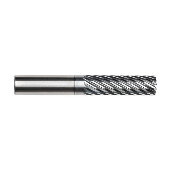 Picture of IMCO 64339 DIA 1 SH 1.00 LOC 2.00 OAL 5.00 End Mill Standard Flute Standard Helix Carbide AlCrN Single End Corner Radius 0.0300 0.76MM Pow-R-Path Mill
