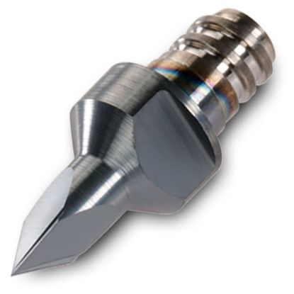 Picture of INGERSOLL 46Q-1550TQRA60 IN2005 DIA 0.15 SH T05 LOC 0.1500Engraving,Replacable Head Carbide TiAlN Single End EngraverSharp CHIPSURFER