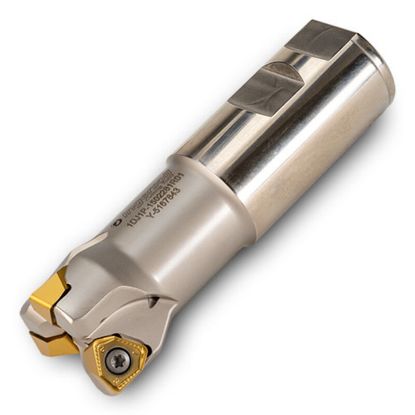 Picture of INGERSOLL 1DJ1P-2002281R01 Milling Cutter 90.0° 2.000 Cylindrical 1.2500 5 Flute Coolant 0.362 Max DOC 4.500 OAL