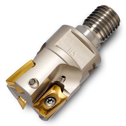 Picture of INGERSOLL 12J1G-10015X7R01 Milling Cutter 90.0° 1.000 Screw M12 2 Flute Coolant 0.63 Max DOC