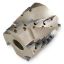 Picture of INGERSOLL 22J3E-20022D1R01 Milling Cutter 90.0°, Corn Cob 2.000 Weldon 0.7500 4 Flute Coolant 1.74 Max DOC 2.250 OAL