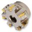 Picture of INGERSOLL 2J1G160R00 Milling Cutter 90.0° 6.299 Shell Arbor 1.5748 8 Flute 0.6299 Max DOC 2.480 OAL