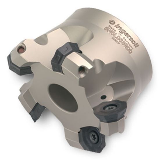 Picture of INGERSOLL 5N6L-30R01 Milling Cutter 45.0° 3.000 Shell Arbor 1.0000 5 Flute Coolant 0.46 Max DOC 1.750 OAL