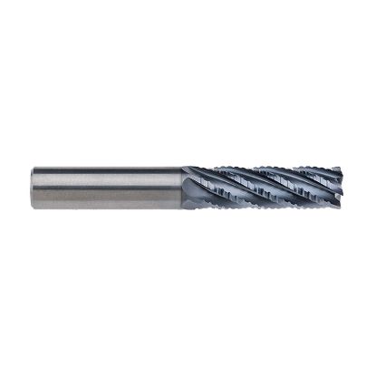 Picture of IMCO 68741 DIA 1/2 SH 0.50 LOC 1.2500 OAL 3.00 End Mill Standard Flute Standard Helix Carbide AlCrN Single End Corner Radius 0.0300 0.76MM INCONEX End Mill