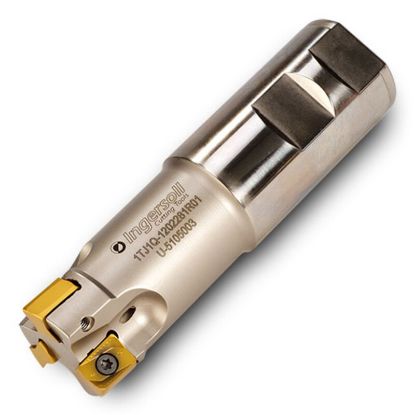 Picture of INGERSOLL 1TJ1Q-1001780R01 Milling Cutter 90.0° 1.000 Cylindrical 1.0000 2 Flute Coolant 0.43 Max DOC 4.000 OAL