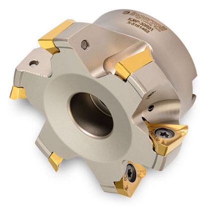 Picture of INGERSOLL KJ6P-50R01 Milling Cutter 90.0° 5.000 Shell Arbor 1.5000 9 Flute 0.57 Max DOC 2.000 OAL