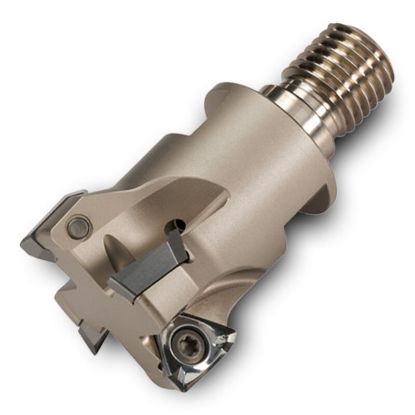 Picture of INGERSOLL 1KJ1G-12017X8R01 Milling Cutter 90.0° 1.250 Screw M16 3 Flute Coolant 0.433 Max DOC