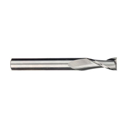 Picture of IMCO 34032 DIA 1/2 SH 0.50 LOC 3.00 OAL 6.00 End Mill Standard Flute Standard Helix Carbide Uncoated Single End Square Sharp General Purpose