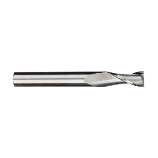 Picture of IMCO 34032 DIA 1/2 SH 0.50 LOC 3.00 OAL 6.00 End Mill Standard Flute Standard Helix Carbide Uncoated Single End Square Sharp General Purpose