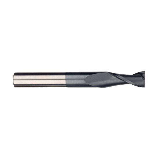 Picture of IMCO 34037 DIA 3/8 SH 0.3750 LOC 1.7500 OAL 4.00 End Mill Standard Flute Standard Helix Carbide AlTiN Single End Square Sharp General Purpose