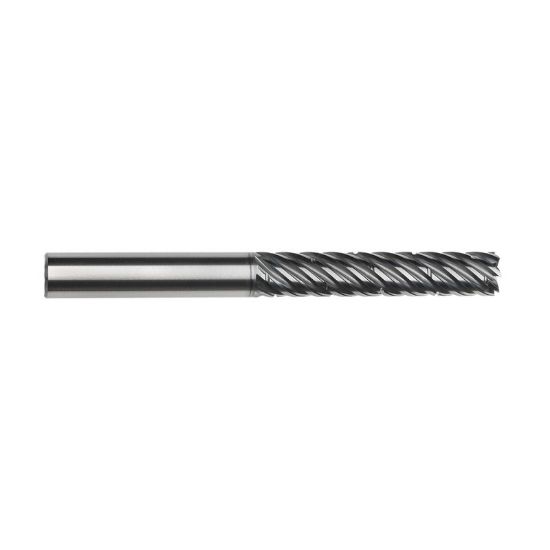 Picture of IMCO 66509 DIA 5/8 SH 0.6250 LOC 2.6250 OAL 5.00 End Mill Standard Flute Standard Helix Carbide AlCrN Single End Corner Radius 0.0300 0.76MM enDURO Mill