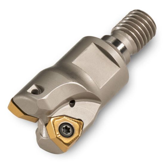 Picture of INGERSOLL 1DJ1F-10015X7R01 Milling Cutter 90.0° 1.000 Screw M12 2 Flute Coolant 0.244 Max DOC