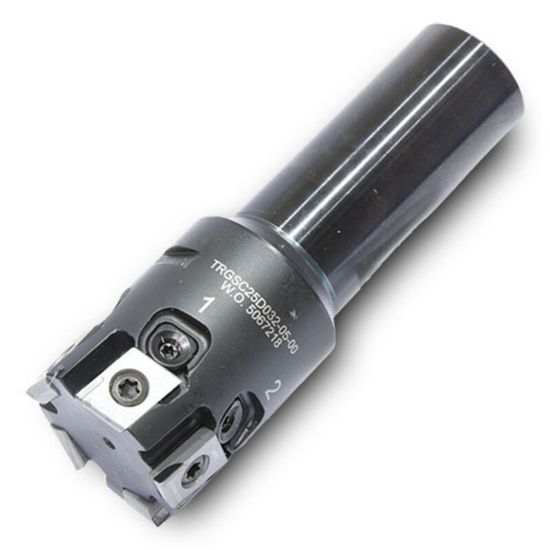 Picture of INGERSOLL TUGSC25D032-05-00 Milling Cutter 90.0° 1.260 Cylindrical 0.9843 5 Flute 0.4331 Max DOC 3.937 OAL