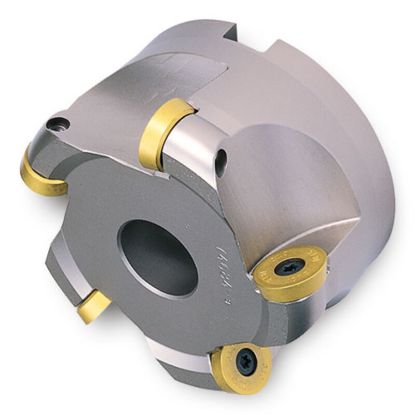 Picture of INGERSOLL 5W6H-20R01 Milling Cutter Button Cutter 2.000 Shell Arbor 0.7500 4 Flute 0.25 Max DOC 1.625 OAL