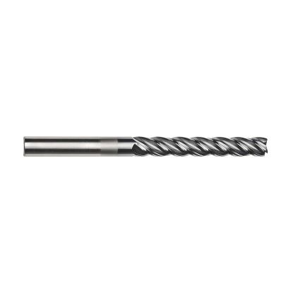 Picture of IMCO 67267 DIA 1/2 SH 0.50 LOC 3.2500 OAL 6.00 End Mill Standard Flute Variable Helix Carbide AlCrN Single End Square Sharp Pow-R-Feed Mill