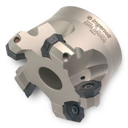 Picture of INGERSOLL 5N6L-40R01 Milling Cutter 45.0° 4.000 Shell Arbor 1.5000 6 Flute Coolant 0.46 Max DOC 2.380 OAL