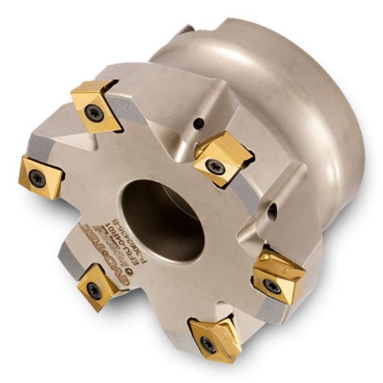 Picture of INGERSOLL EF6J-06R01 Milling Cutter 6.000 Shell Arbor 1.5000 9 Flute Coolant 0.04 Max DOC 2.500 OAL