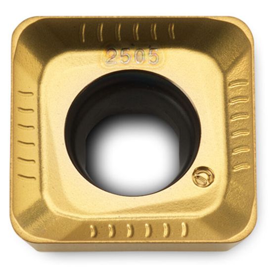 Picture of INGERSOLL SDMS130516R-PP IN4030 Milling Insert Square 0.062 TiAIN + AlCrO GoldQuadF Insert