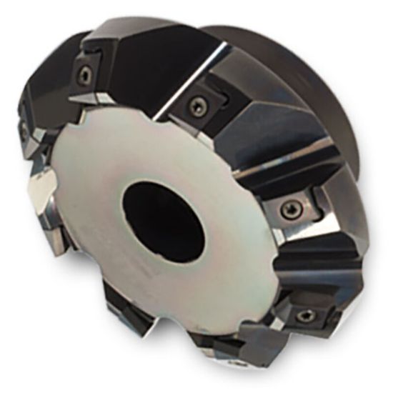 Picture of INGERSOLL 9N6A-02R02 Milling Cutter 44.0° 2.000 Shell Arbor 1.0000 6 Flute 0.31 Max DOC 1.750 OAL