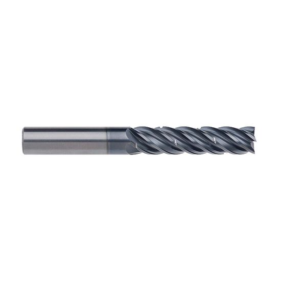 Picture of IMCO 68282 DIA 3/4 SH 0.7500 LOC 2.3750 OAL 5.00 End Mill Standard Flute Standard Helix Carbide AlCrN Single End Corner Radius 0.0300 0.76MM enDURO Mill