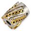 Picture of INGERSOLL 2XJ3J-25040D3R01 Milling Cutter 90.0°, Corn Cob 2.500 Cylindrical 1.0000 5 Flute Coolant 3.348 Max DOC 4.000 OAL