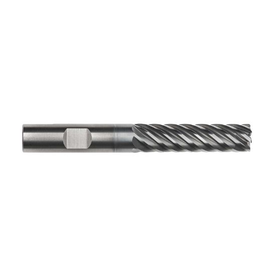 Picture of IMCO 63031 DIA 16MM SH 0.6299 LOC 2.2047 OAL 4.3307 End Mill Standard Flute Standard Helix Carbide AlCrN Single End Corner Radius 0.0591 1.50MM Pow-R-Path Mill