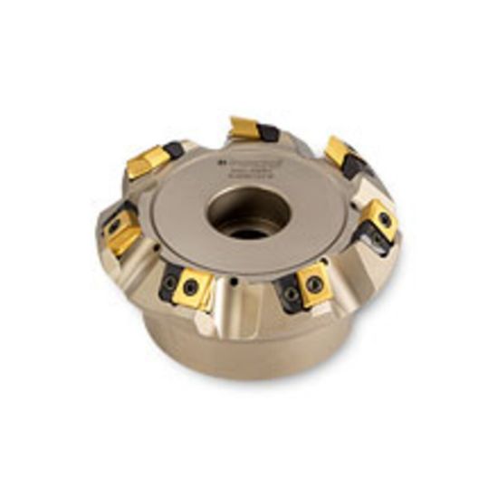 Picture of INGERSOLL SN2J-08R01 Milling Cutter 45.0° 8.000 Shell Arbor 2.5000 12 Flute 0.32 Max DOC 2.375 OAL