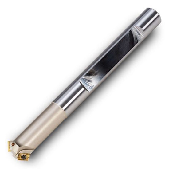 Picture of INGERSOLL 12M1D-0303287R01 Milling Cutter 60.0° 0.520 Cylindrical 0.5000 2 Flute 0.18 Max DOC 5.000 OAL