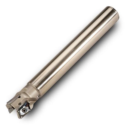 Picture of INGERSOLL 1AX2Q-12020S9R01 Milling Cutter 90.0° 1.250 Cylindrical 1.2500 2 Flute Coolant 0.83 Max DOC 8.000 OAL