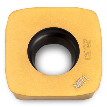 Picture of INGERSOLL SDXS1906MPR-MR1 IN4035 Milling Insert Square 0.210 TiAIN + AlCrO GoldQuadF Insert