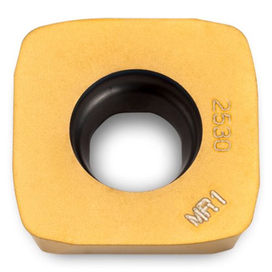Picture of INGERSOLL SDXS1906MPR-MR1 IN4035 Milling Insert Square 0.210 TiAIN + AlCrO GoldQuadF Insert